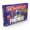 Monopoly Monopoly Fortnite, Jeu de societe, Jeu de plateau, Version francaise, Carton, Multicolore, L, 7 jouers