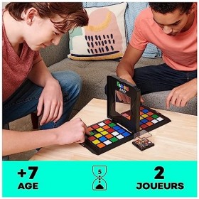 RUBIKS Race - Jeu de Casse-Tête Coloré Rubiks - Jeu de société Classique 3X3 - Stratégie Ultime Face à Face - Jeu pour Deux