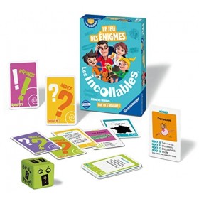 Ravensburger - Le jeu des Enigmes des Incollables - Les Incollables - Jeu Familial - Enfant et Parents - De 2 à 6 Joueurs à p