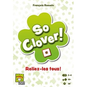 Asmodee Repos Production | So Clover ! | Jeu de société | Jeu dambiance | A partir de 10 Ans | 3 à 6 Joueurs | 30 Minutes