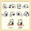 52TOYS Figurine Panda as a Cat - Collection de figurines aléatoires - Chibi - 3" - Pour décoration de table - Mini jouet - Ca