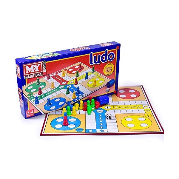 Ludo Traditional Board Game x 1 by KandyToys