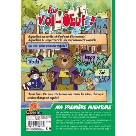 Game Flow Ma première Aventure : Au vol Oeuf - Version Longue - Livre Aventure - Livre Jeu - Découverte ludique de la Lecture