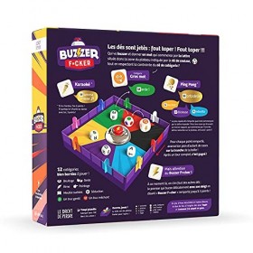 Le Droit de Perdre- Buzzer Fucker Jeu de Societe, DRO023BU, Multicolore