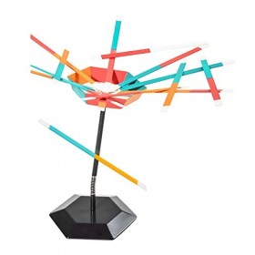 Oshhni Sticks Stack Game Bureau déquilibre léger Stack It up Ensemble de Jeu multijoueur Jeux dinteraction Parent-Enfant Éq