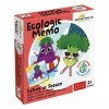 Adventerra Games, Ecologic Memory Manger De Saison, Jeu de Mémoire Educatif pour Enfant, 2 Ans et Plus, Jeu Montessori, Jeu E