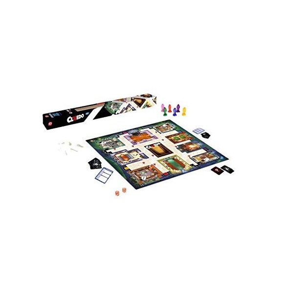 Jonotoys tapis de jeu Cluedo 61 x 61 cm 47 pcs