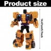 CBOSNF Jouets de Trans-formers Swindle, Action Figure Caractère Collection Jouet, Robot ou Le Voiture, 5.7 PVC Figurine Tacti