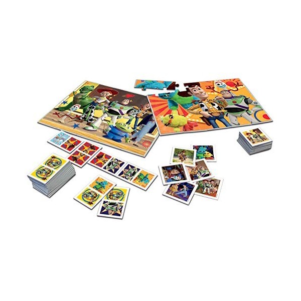 Educa - Toy Story 4 SuperPack Multi Jeux: 4 en 1. +3 Ans. Ref. 18348