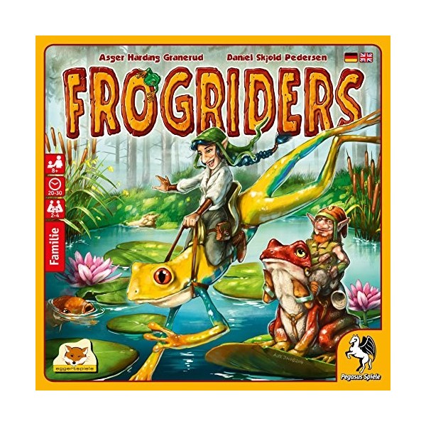 Pegasus Press 54568G Frogriders Jeu de société Multicolore