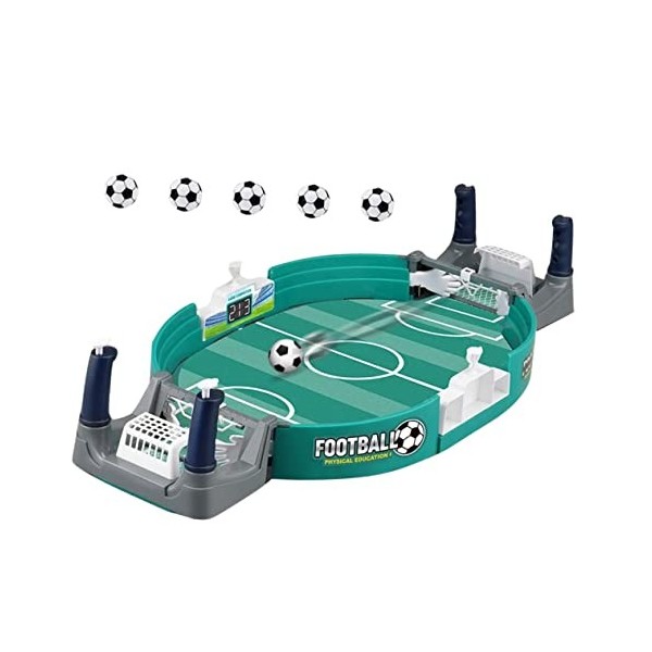 CLISPEED 1 Ensemble Enfants Jouets Éducatifs Portable Échiquier Jouets pour Enfants Plateau De Jeu De Football Table De Jeu A