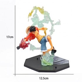 O-ne piece personnages danime,Figuurine Luffy, 18cm Road Fly figuurine anime collection pour les fans danime version piece,