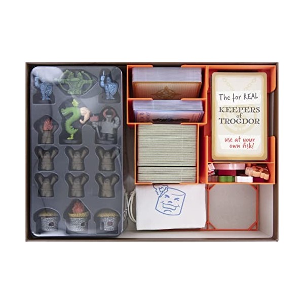 Feldherr Organizer pour Trogdor ! ! The Board Game - Deluxe Edition - boîte de Jeu de société