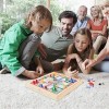 NAKYLUCY Jouet délimination pour Enfants | Jeux dassociation en Bois pour Tout-2 à 4 Ans - Jeu Table pour Enfants La Forme 