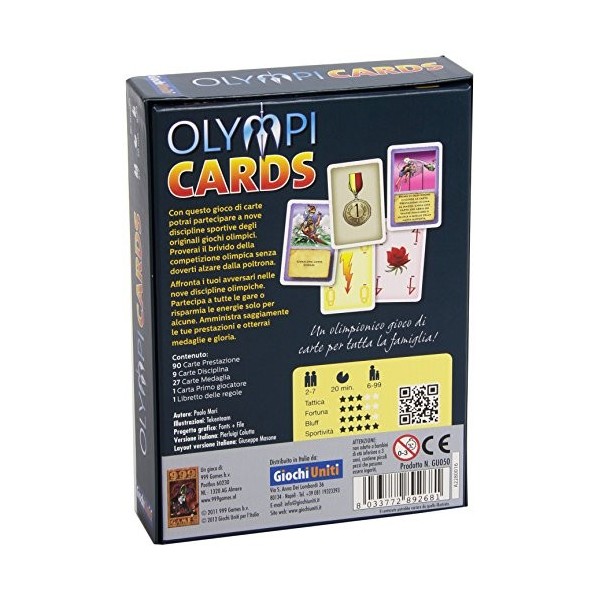 Giochi Uniti Jeux Unis - Olympi Cards