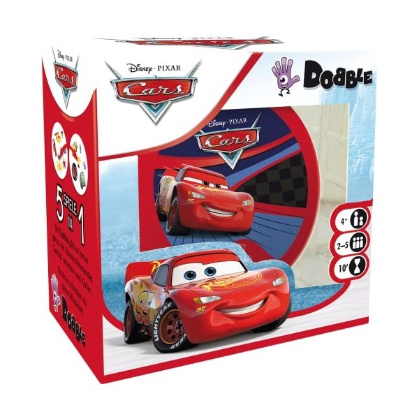 Asmodee – Dobble Cars Version Import Exclusivité sur Amazon Exclusivité sur Amazon
