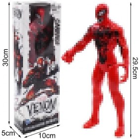 FISAPBXC Ven*Om Figurine, Carnage Tit*an He*ro Series Ve*nom Figure, Figurine de Collection Ve*n*Om Anime Action Figure de 30