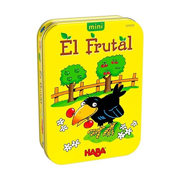 HABA - 305899 - Jeu de coopération - Le Frutal - Version Mini - 3 Ans et Plus