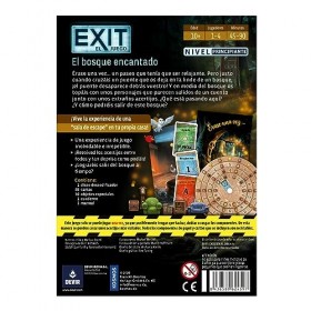 Devir- Exit 16 Le Jeu : la forêt enchantée, BGEXIT16, Multicolore