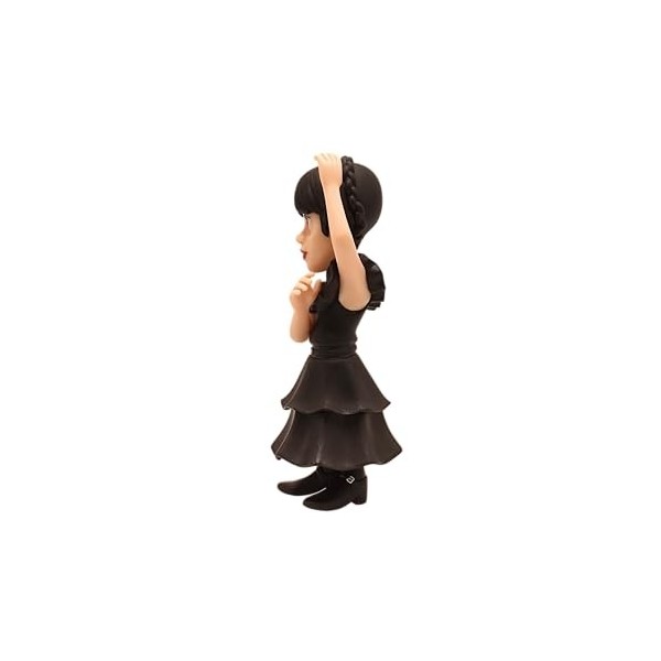 BANDAI Figure Minix Wednesday - Robe de Bal - Objets de Collection pour laffichage - Idée Cadeau - Jouets pour Enfants et Ad