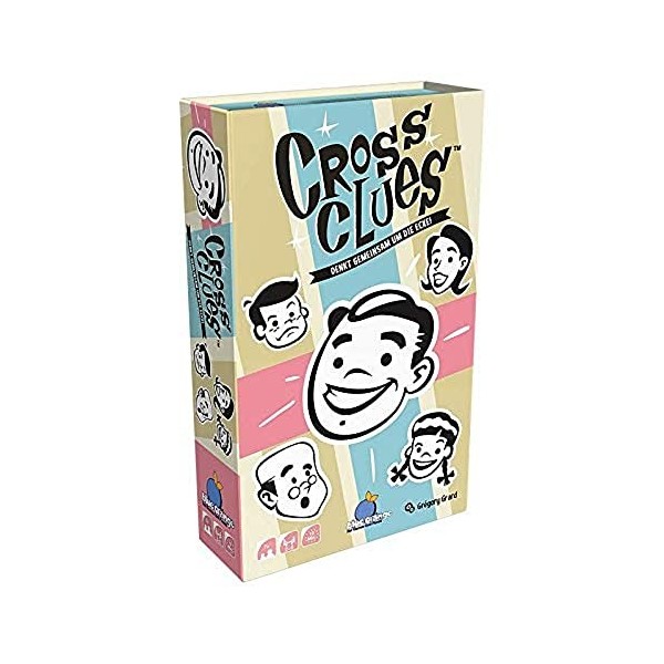 Asmodee Cross Clues Jeu de devinettes en Allemand