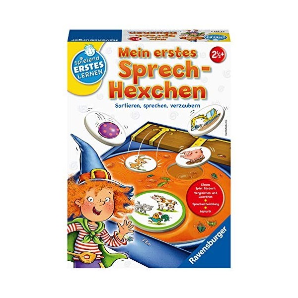 Ravensburger 24361 - Mein erstes Sprech-Hexchen - Sprachspiel für Die Kleinen - Spiel für Kinder AB 2 Jahren, Spielend erstes