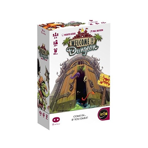 IELLO Welcome To The Dungeon | Mini Card Game for Kids and Adults