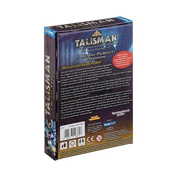 Giochi Uniti - Talisman-i Reami Perduti, Multicolore, GU612