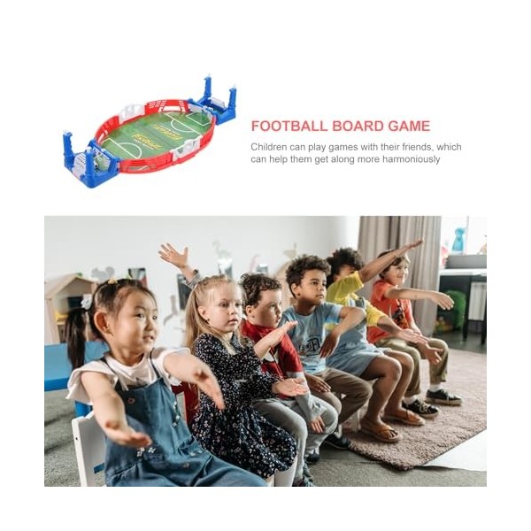 Toyvian 1 Ensemble Baby-Foot Jouet Jeu De Baby-Foot sur Table Jeu De Baby-Foot Intéressant Baby-Foot Jeux De Football Tables 