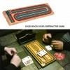 BEALIFE Ensemble de Jeu de société Classique - et Divertissement à la Maison Jeu de société de Cribbage Jeu de société en Boi