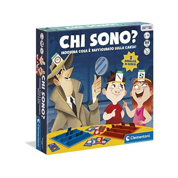 Clementoni - Chi Sono ? - 11920 - Jeu de société Version Italienne 