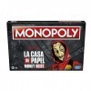 Monopoly: Netflix Maison de largent/La CASA de Papel Edition, Jeu de société pour Adultes et Adolescents à partir de 16 Ans,