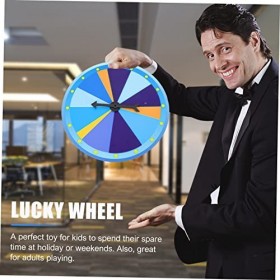 Totority 1 PC Loterie Roue De Plateau Fortune Carnaval Roue De Prix Aléatoire Plateau De Jeu Mural Jouets Éducatifs pour Enfa
