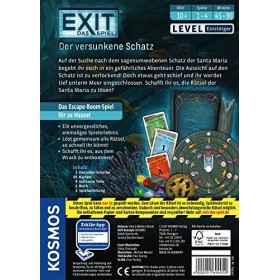 Franckh-Kosmos EXIT - Der versunkene Schatz: Exit - Das Spiel für 1-4 Spieler