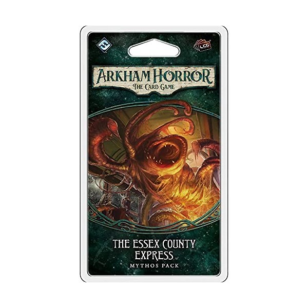 Fantasy Flight Games, Arkham Horror The Card Game: Mythos Pack - 1.2. The Essex County Express, Card Game, Ages 14+, 1 to 4 P