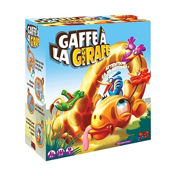 Art of Toys - Gaffe A La Girafe - Jeu Enfants Famille - Dès 4 Ans - Jeu daction