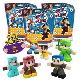 Sbabam, TPOC Plays Extensible Jeux pour Enfants Kiosques Bracelet Jeu pour Enfant Pack 3 Pièces Cadeau Enfants Bonhomme Anima