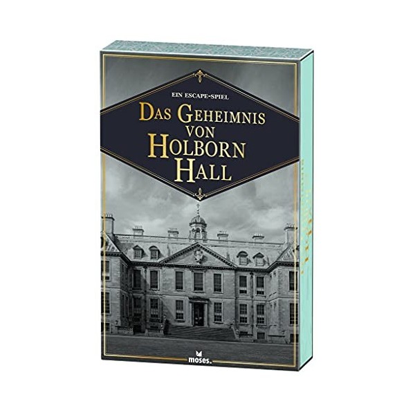 Gioco Di Carte Escape: Il Segreto Di Holborn Hall | Moses. Per Famiglie E Principianti 2-5 Giocatori 12+
