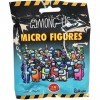 Among Us Micro Figures Lot de 4 sacs aveugles contenant 2 figurines, 8 figurines au total