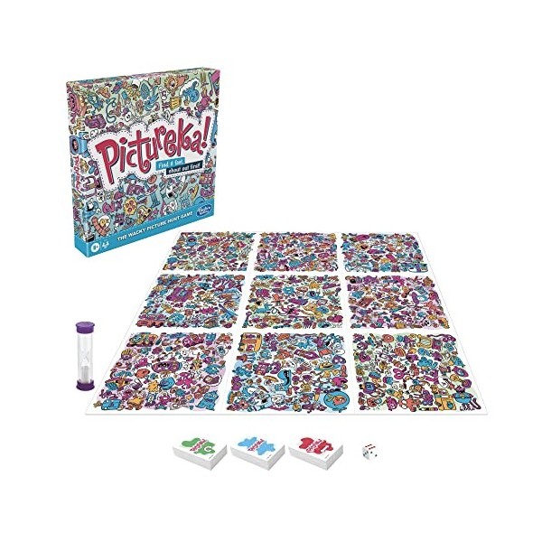 Hasbro Gaming Pictureka! Game, Picture Game, Board Game for Children, Fun Family Board Games, Board Games for 6-Year-Olds and