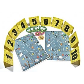 Kaleidos Games Sherlook - Le Jeu des différences se déroulant sur Les lieux dun Crime - règles en français