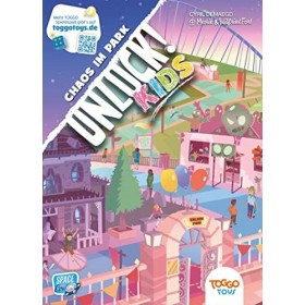 Space Cow - TOGGO Toys - Unlock! Kids - Chaos dans Le Parc - Jeu denfant - Jeu de Puzzle - 1 à 4 Joueurs - À partir de 6 Ans