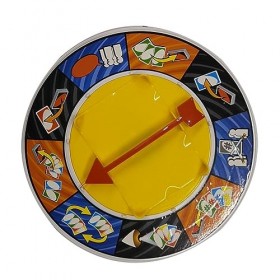 FECAMOS Jeu de Plateau de Cartes de Plateau Tournant, Jouet de Carte de Plateau Tournant Sûr pour Adulte pour la Fête de Vaca