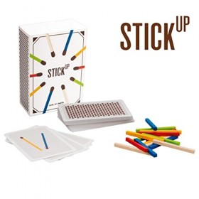 Helvetiq Verlag- Jeu Familial, Stick Up, Argent Silver 
