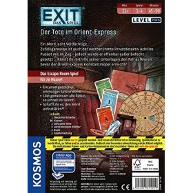 Franckh-Kosmos EXIT - Der Tote im Orient-Express: Exit - Das Spiel für 1-4 Spieler