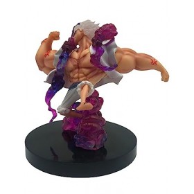 JAW REX One Piece Anime Small Monkey D. Luffy Figure 12 cm | Gear 5 Mucki Mucki