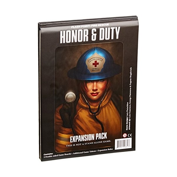 Indie Board and Card IBG0FP07 Flash Point Fire Rescue Honor and Duty Jeu dextension