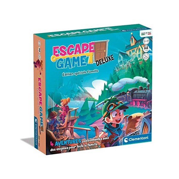 Clementoni Escape Game Deluxe - Édition spéciale Famille