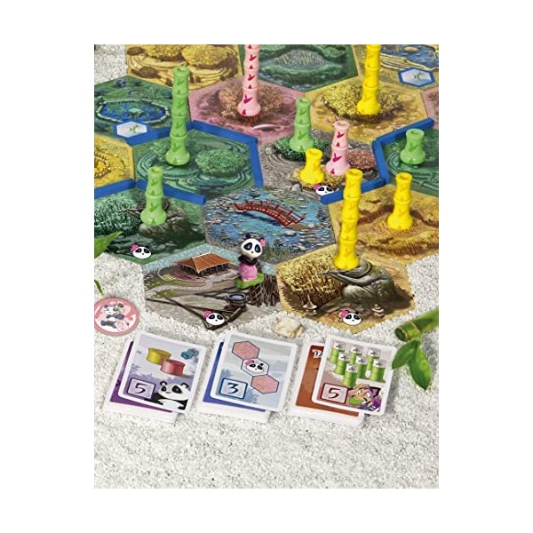 Bombyx | Takenoko - Extension : Chibis Edition 2022 | Jeu de société | Jeu de Plateau | A partir de 8 Ans | 2 à 4 Joueurs |