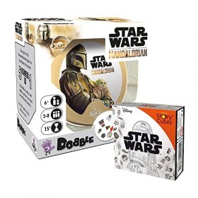 Star Wars Bundle - Comprend Dobble Star Wars The Mandalorian & Rorys Story Cubes Star Wars [NL]